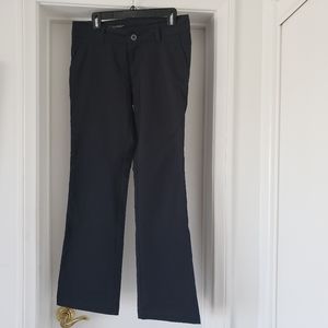 Columbia black straight leg womens pants size 8
